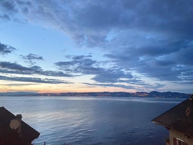Bord De Lac,2 Chambres Superbe Vue Lac 5Mn Evian لوجْرا المظهر الخارجي الصورة